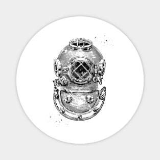 Diving helmet Magnet